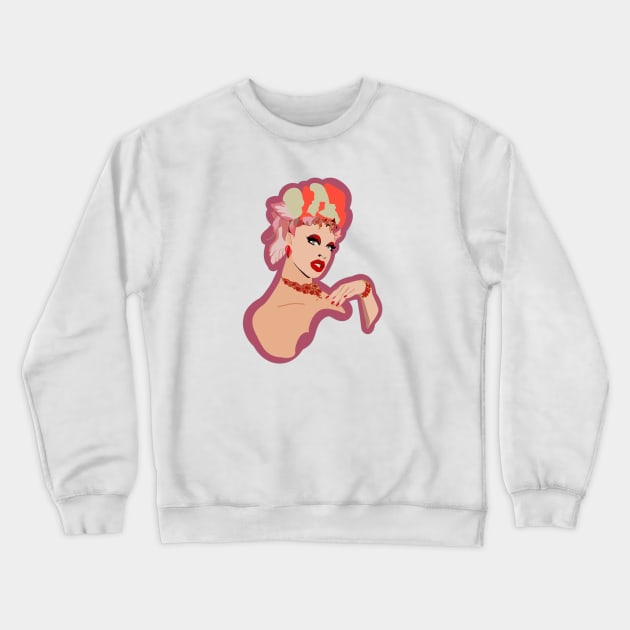 Yvie Oddly Crewneck Sweatshirt by KaiVerroDesigns